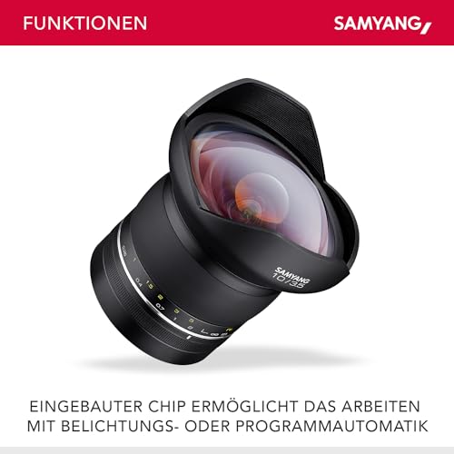 Samyang XP 10mm F3.5 Objektiv für Canon EF – Manuelles Ultraweitwinkelobjektiv