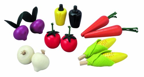 Assortiment de légumes PlanToys PT3428 jouet d'imitation en bois