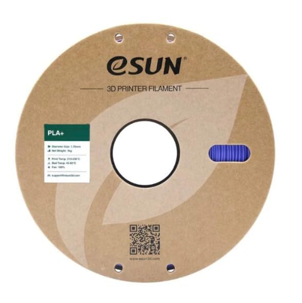 Image of eSUN PLA+ 3D Printing Filament 1.75mm High Speed Filament Speedy PLA Plus for Fast Printing, Dimensional Accuracy + /- 0.03mm, 1KG (2.2 LBS) Very Peri