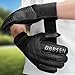 Obbsen Soccer Goalie Gloves for Kids, Youth&Adult Soccer Goalkeeper Gloves, Strong Grip Anti-Slip Latex Palm Breathable Goalkeeping Gloves with Fingersaves