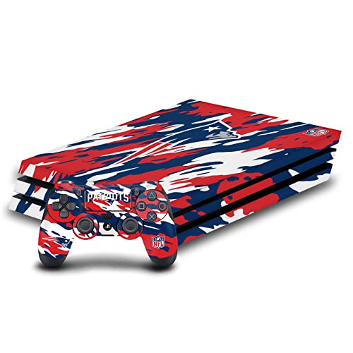 Skin Vinyle NFL New England Patriots pour Console PS4 Pro et Manette DualShock 4 Head Case Designs