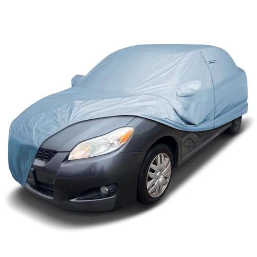 Image of iCarCover Premium Car Cover for 2003-2014 Toyota Matrix Heavy Duty Waterproof All-Weather Automobiles Custom Fit Indoor Outdoor UV Snow Protection Covers with Straps and Bag