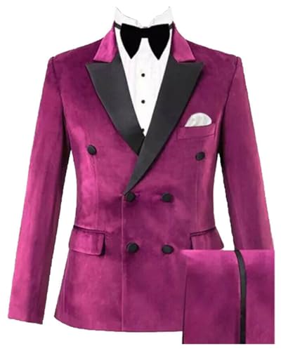 Costume deux pièces Kromoc en velours idéal pour vos dîners de gala