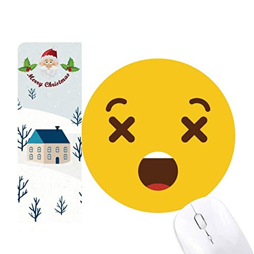 Tapis de souris smiley jaune pour éviter les glissements et décorer le bureau