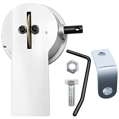 LOCOPOW 91089408 Manual Piston Ring Filer Tool, Piston Ring Grinder, Piston Ring Cutting Wheel Filing Tool, Piston Ring Clearance Adjustment Tool 170/140 Grit Carbide Wheel