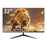 CRUA 32 Inch 4K UHD IPS Monitor, 3840×2160, 60Hz,...