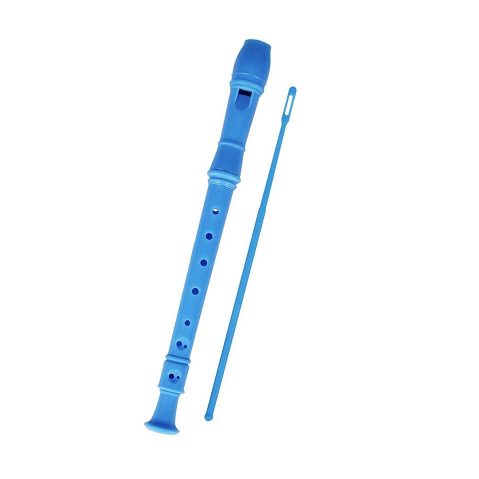 Flauto Dolce Professionale Flauto Dolce Soprano Blu Design A 8 Fori Materiale In Resina ABS Strumento A Fiato