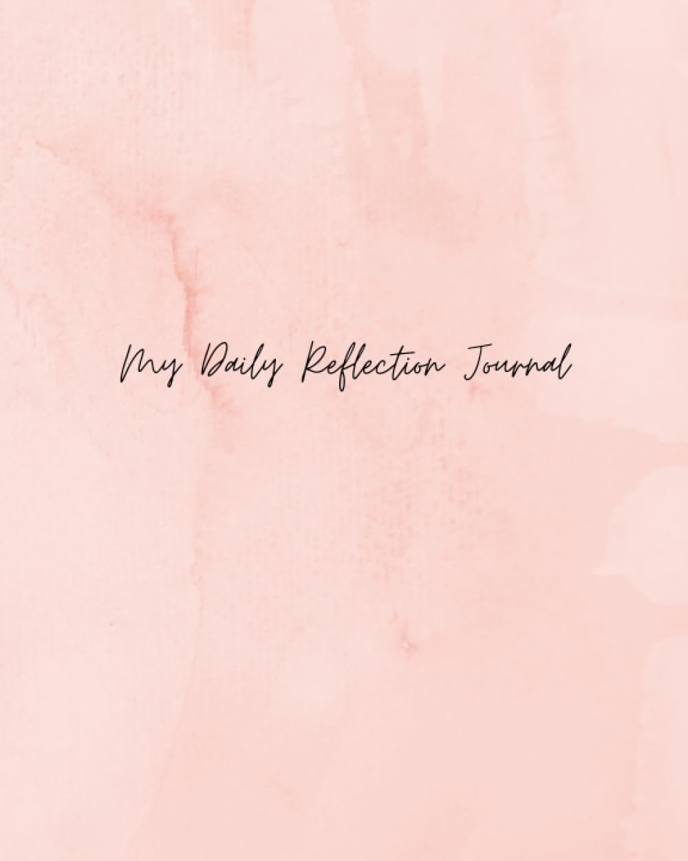 Independently published Daily reflection journal