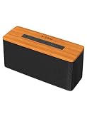 BATERÍA POTENTE DE 24H: La batería fuerte de Vtin B2 proporciona más de 20 horas de reproducción de música. Este altavoz Bluetooth portátil también admite carga rápida de 5 horas con el cable que viene con el paquete. Usted puede utilizarlo en casa y oficina o llevarlo en su viaje, es que siempre tiene energía.