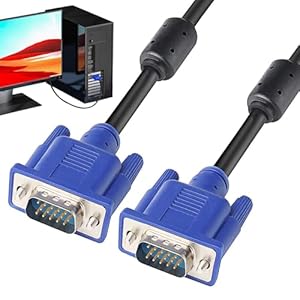 Generico VGA Kabel mit Ferritkernen