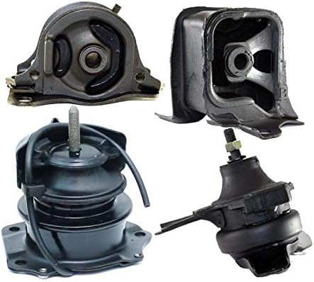 K0638 Fits 2000-2002 Honda Accord 2.3L AUTO Motor &Trans Mount Set No Vacuum Hose 4PCS : A6572, A6583, A6564, A6584
