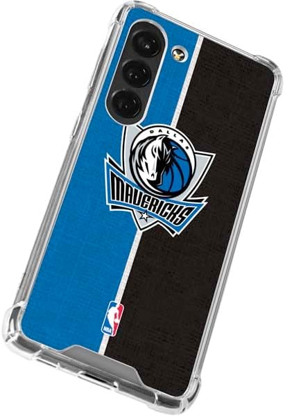 Skinit Clear Phone Case Compatible with Galaxy S23 - Officially Licensed NBA Dallas Mavericks Canvas Design