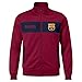 Icon Sports Officially Licensed FC Barcelona Soccer Track Jacket - Unisex Adult - FCB52TJ Wine L
