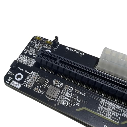 JMT M.2 M-Key to PCIE 4.0X4 External Graphics Card Stand Bracket Compatible with Oculink/M.2 NVMe Laptop eGPU?GDP Handhelds (Dock-OC4)