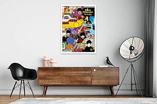 L’affiche du sous-marin jaune des Beatles | Imprimé sous-marin jaune | Impression encadrée ou non encadrée | A3 (42.0×29… - Les Beatles, Paul McCartney, John Lennon, RIngo Starr, George Harrison L'affiche du sous-marin jaune des Beatles | Imprimé sous-marin jaune | Impression encadrée ou non encadrée | A3 (42.0x29… – Image 7