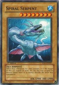 Amazon.com: Yu-Gi-Oh! - Spiral Serpent (5DS1-EN007) - 5Ds Starter