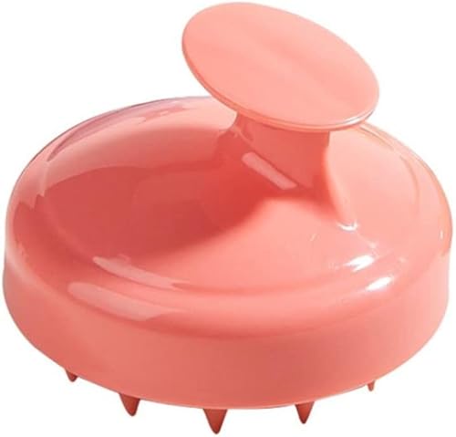 Masajeador de cuero cabelludo para el cuero cabelludo, cepillo de silicona suave, cepillo de champú, exfoliante del cuero cabelludo para el