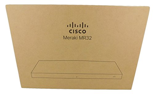 Cisco Meraki Indoor Access Point, Mr32-Hw (802.11Ac, 2X2 Mimo Dual-Band, 2.4Ghz And 5Ghz, Ac, Bluetooth, Poe) #TOP6