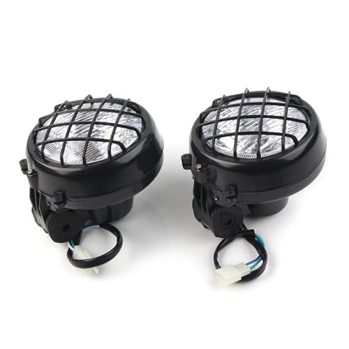 Phare Moto Quad pour Banshee 1987-2006 Phares Avant 12V 70cc 110cc 125cc 150cc ATV Go Kart 1 Paire