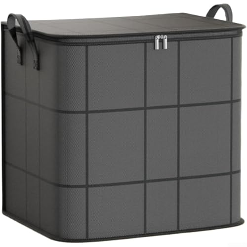 Marchfunny Niet geweven stoffen opbergtas met waterdichte vochtbestendige eigenschappen handvat en ritssluiting voor kleding beddengoed organisatie geschikt voor seizoensgebonden gebruik (140L)