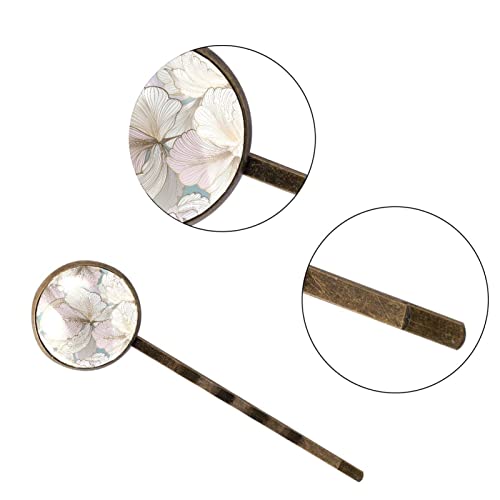 Épingles à cheveux fleurs de qualité supérieure : bijoux de tête raffinés - 3