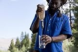 LifeStraw Peak Series - Collapsible Squeeze Bottle Water Filter System – 1L for Trail Running, Through Hiking, Travel, Cycling, and Fishing, Dark Mountain Gray - Image 7