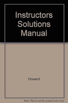 Paperback Instructors Solutions Manual Book