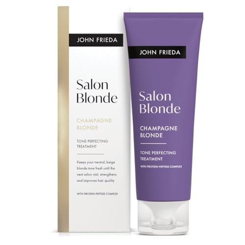 John Frieda John Frieda Salon Blonde Tone Perfecting Hair Treatment Champagne 120ml – Image 2