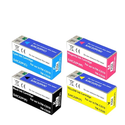 Cartouche SJIC22P encre pigmentée, idéale pour étiqueter vos créations sur C3500