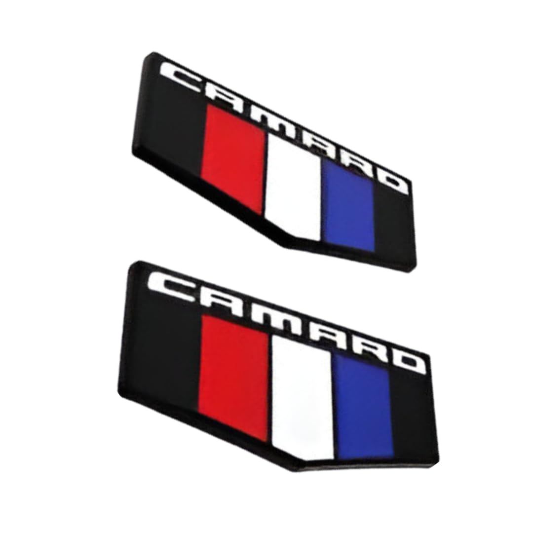 Amazon.com: 2 PCS Camaro M Emblems - 3D Metal Badge - Front