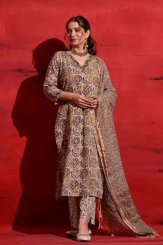 Image of Kalaanj Women Women Rayon Blend Kurta Set
