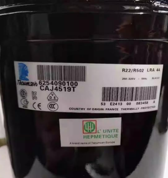 Available for Tecumseh Motor Compressor CAJ4519Z CAJ4519T TAJ4519Z TAJ4519T CAJ9510Z General Accessories (TAJ4519Z)