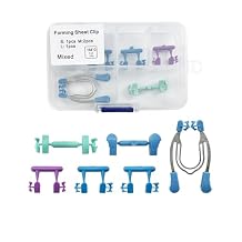 Dental Matrix System Sectional Contoured Matrices Clip Clamp, YOUYA DENTAL Dental Forming Sheet Clip Sectional Contoured Matrix Clip Spring Clip Band Dental Wedge Autoclave Dentistry Tool Instrument