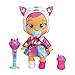 Cry Babies Stars Singing Daisy - 12' Singing Baby Doll | Plays 15+ Realistic Baby Sounds, Multicolor