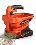 WorkNeon Battery Powered Seed Spreader, Handheld Power Spreader...