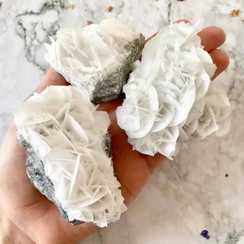 Calcite rose brute authentique spécimen minéral de collection - 2