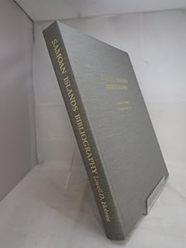 Hardcover Samoan Islands Bibliography Book