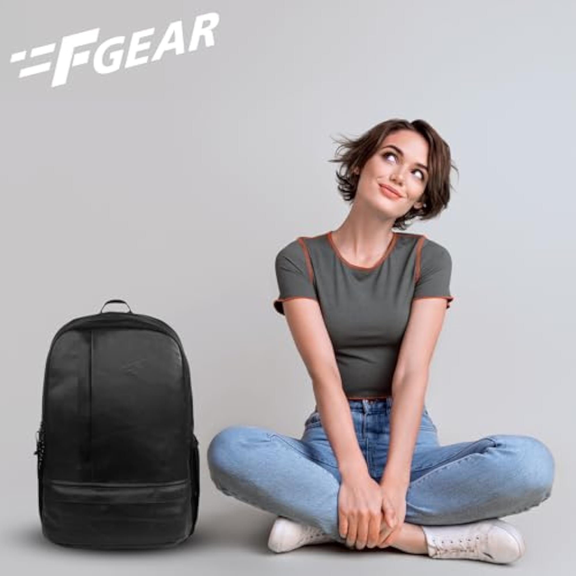 Burner Black 22L Medium Laptop Backpack, Lightweight