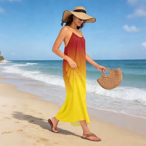 Robe de plage décontractée et fluide pour les vacances d'été