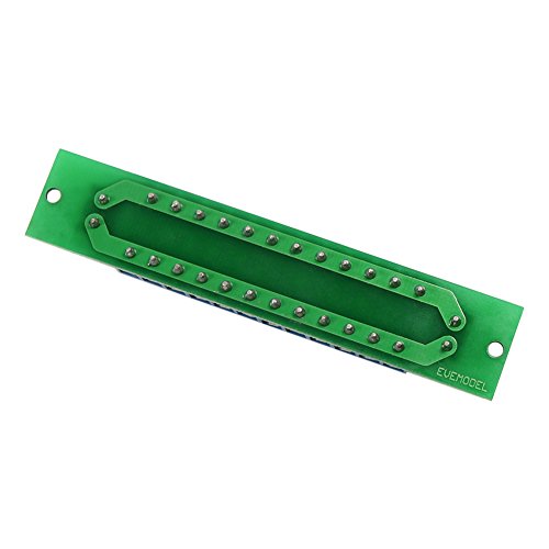 Evemodel 2X Power Distribution Board Stromverteiler 2 Eingänge 13 Paare Ausgänge für DC AC Spannung PCB007-2-EU