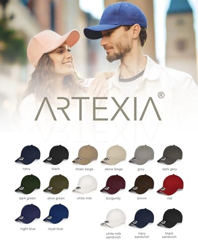 Image of Artexia Unisex Adjustable Visor Baseball Cap with Visor