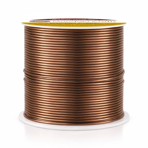 Image of Mandala Crafts 18 Gauge Light Brown Anodized Aluminum Craft Wire, 100 FT | Colored, Flexible, Bendable, for Bonsai, Armature, Sculpting, Wire Wrapping, Jewelry Making, Weather & Tarnish Resistant