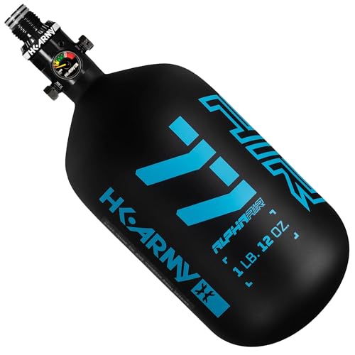 Image of HK Army HPA Paintball Tank - Lightweight Alpha Air Carbon Fiber Compressed Air Tank - 15ci /48ci /68ci /77ci /88ci /99ci - 4500 psi