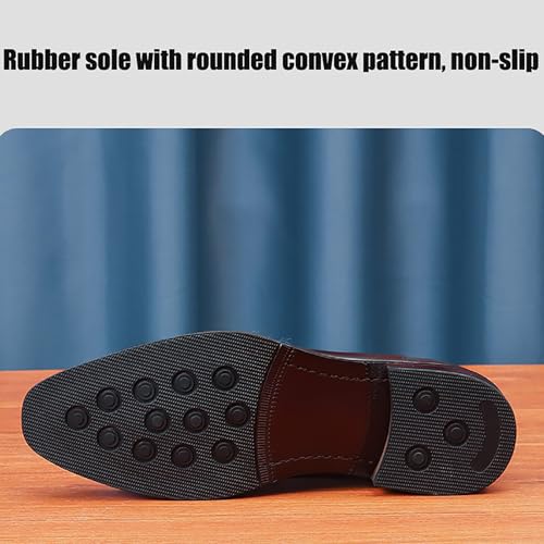 Men's Premium Leather Dress Boots For Formal Occasions And Business Events Elastic Ankle Design Pigskin Lining4