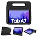 Produktbild ProCase Kinder Hülle mit Kickstand für Galaxy Tab A7 10.4 Zoll 2020 (ModelSM-T500/ T503/T505/ T507) Ultra Leicht Stoßfest Robust Kind Schutzhülle Umwandelbar Handgriff Handle Standfunktion Schwarz