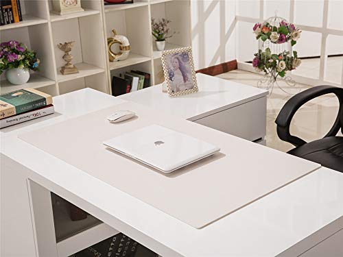 Tapis de Souris Epais Cuir Table Mat LL-COEUR Bureau Hydrorésistant - 2
