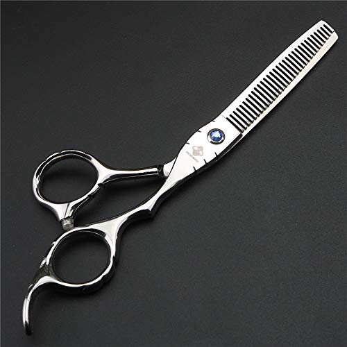 Ciseaux de coiffure professionnels JIESENYU d'une élégance rare avec vis diamantée - 5