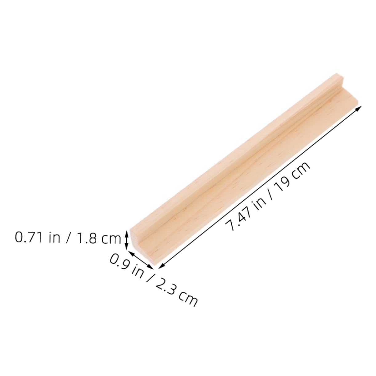 Uonlytech 20 Pezzi Supporti per Domino in Legno, Organizer Multifunzionale Stabile da 19cm, Accessorio per Giochi da Tavolo e Carte da Gioco