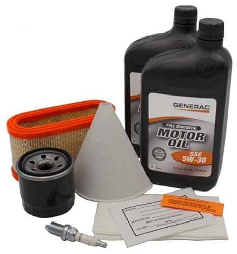 Generac - 5w30 Synthetic Maintenance Kit for 7kw CorePower Standby Generators - 0J57830SSM