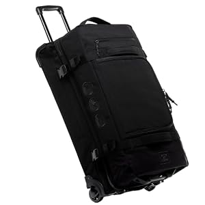 Grote Reistas met 2 Wielen Kane Trolley Koffer 80 cm Bagage met Wielen Sporttas Reistas Trolley, L, Reizen Duffle